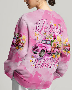 Jesus Take The Wheel Women's All Over Print Shirt - Tytm0509242