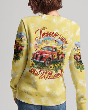 Jesus Take The Wheel Tie Dye Women's All Over Print Shirt - Tytm0603242