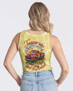 Jesus Take The Wheel Tie Dye Women's All Over Print Shirt - Tytm0603242
