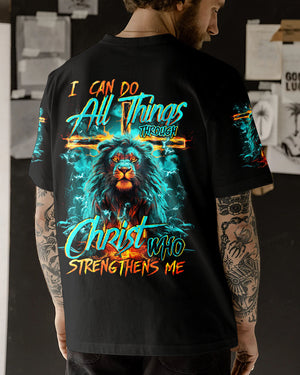 I Can Do All Things Through Christ Lion Men's All Over Print Shirt - Tytm0610232
