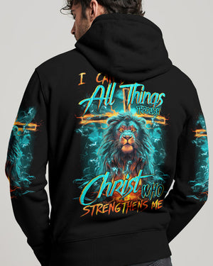 I Can Do All Things Through Christ Lion Men's All Over Print Shirt - Tytm0610232