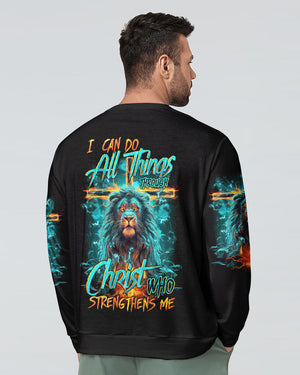 I Can Do All Things Through Christ Lion Men's All Over Print Shirt - Tytm0610232