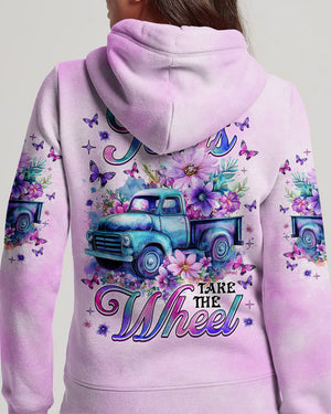 Jesus Take The Wheel Women's All Over Print Shirt - Tytm0711244