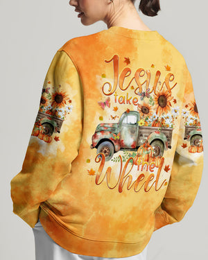 Jesus Take The Wheel Autumn Women's All Over Print Shirt - Tytm0808241
