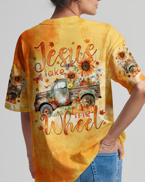 Jesus Take The Wheel Autumn Women's All Over Print Shirt - Tytm0808241