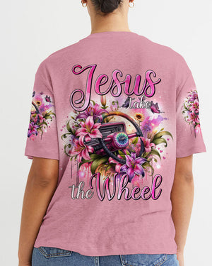 Jesus Take The Wheel Women's All Over Print Shirt - Tytm0905244