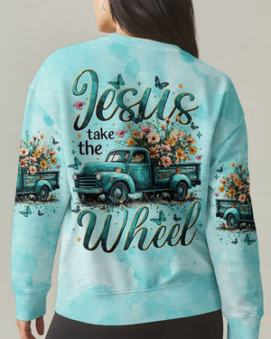Jesus Take The Wheel Women's All Over Print Shirt - Tytm1004254