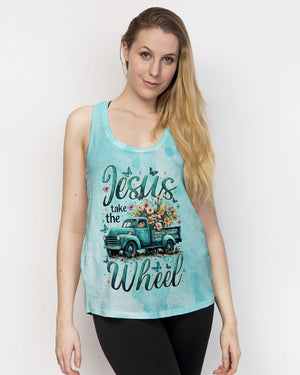 Jesus Take The Wheel Women's All Over Print Shirt - Tytm1004254