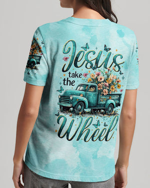 Jesus Take The Wheel Women's All Over Print Shirt - Tytm1004254