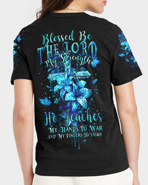 Blessed Be The Lord My Strength Women's All Over Print Shirt - Tytm1103241