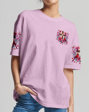Jesus Loves You Cardinals Women's All Over Print Shirt - Tytm1103252