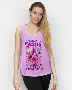 Without Jesus We Are Nothing Women's All Over Print Shirt - Tytm1104254
