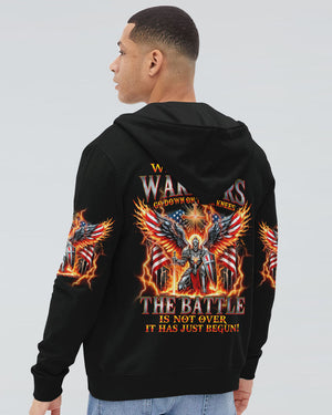When God's Warriors Go Down On Their Knees Men's All Over Print Shirt - Tytm1206242