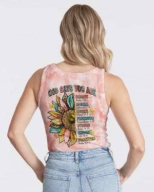 God Says You Are Women's All Over Print Shirt - Tytm1207242