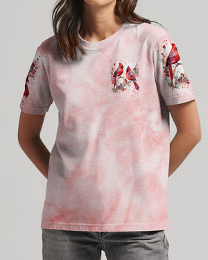 I Believe There Are Angels Among Us Red Cardinal Women's All Over Print Shirt - Tytm1210242
