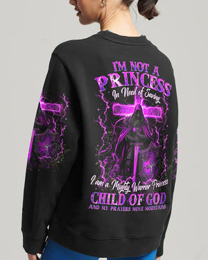 I Am A Mighty Warrior Princess Women's All Over Print Shirt - Tytm1212243