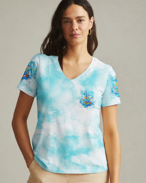 In Oceans Deep My Faith Will Stand Women's All Over Print Shirt - Tytm13082242