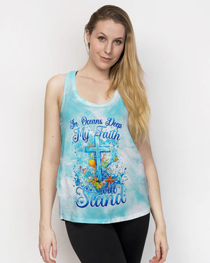 In Oceans Deep My Faith Will Stand Women's All Over Print Shirt - Tytm13082242