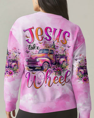 Jesus Take The Wheel Women's All Over Print Shirt - Tytm1403252