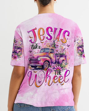 Jesus Take The Wheel Women's All Over Print Shirt - Tytm1403252