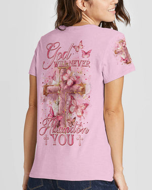 God Will Never Abandon You Women's All Over Print Shirt - Tytm1504242