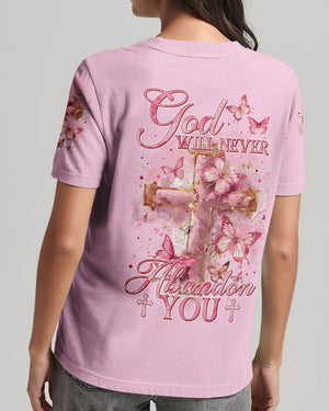 God Will Never Abandon You Women's All Over Print Shirt - Tytm1504242
