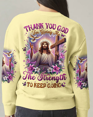 Thank You God Women's All Over Print Shirt - Tytm1604252