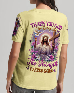 Thank You God Women's All Over Print Shirt - Tytm1604252
