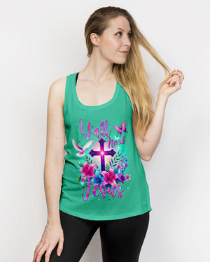 Y'all Need Jesus Women's All Over Print Shirt - Tytm1607241