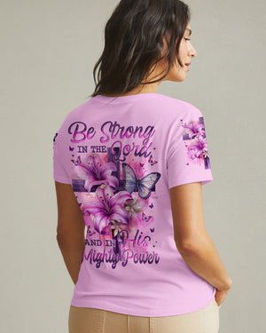 Be Strong In The Lord Women's All Over Print Shirt - Tytm1611241