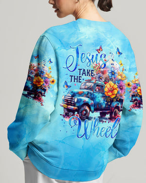 Jesus Take The Wheel Women's All Over Print Shirt - Tytm1707244