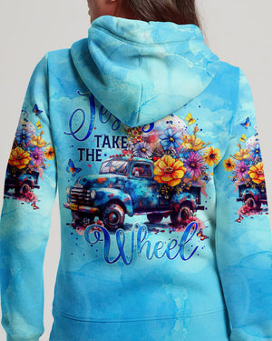 Jesus Take The Wheel Women's All Over Print Shirt - Tytm1707244