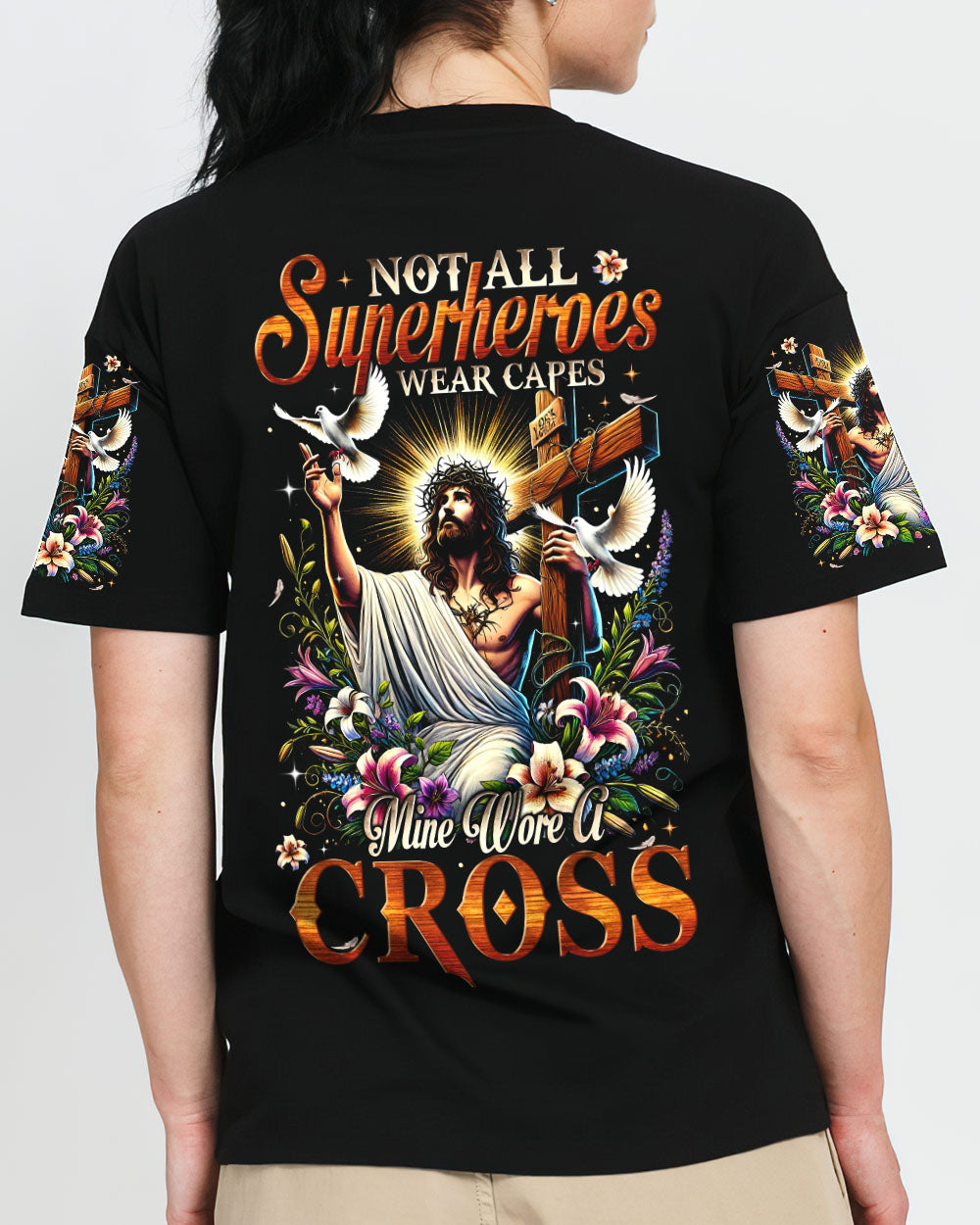 Not All Superheroes Wear Capes Women's All Over Print Shirt - Tytm1803253