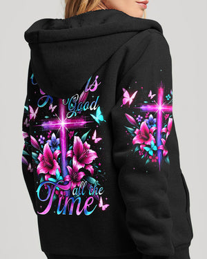 God Is The Good All The Time Women's All Over Print Shirt - Tytm1807241