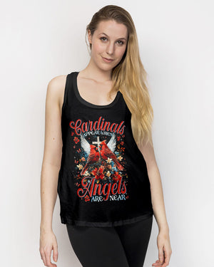 When Cardinals Appear Angels Are Near Women's All Over Print Shirt - Tytm1812241