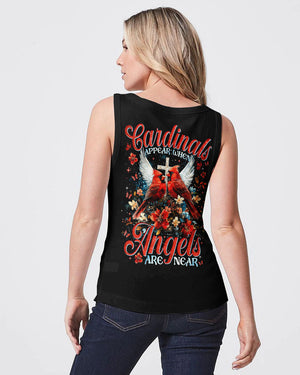 When Cardinals Appear Angels Are Near Women's All Over Print Shirt - Tytm1812241