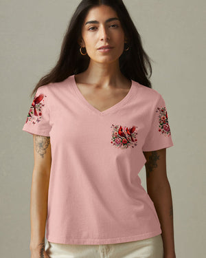 When Cardinals Appear Angels Are Near Women's All Over Print Shirt - Tytm1902251