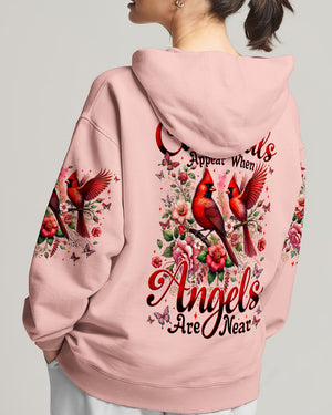 When Cardinals Appear Angels Are Near Women's All Over Print Shirt - Tytm1902251