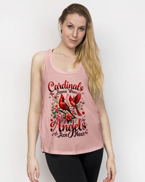 When Cardinals Appear Angels Are Near Women's All Over Print Shirt - Tytm1902251