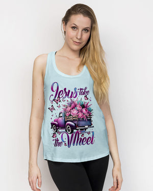 Jesus Take The Wheel Women's All Over Print Shirt - Tytm1902253