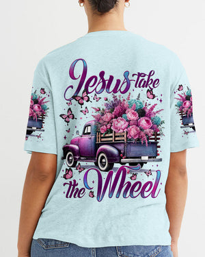 Jesus Take The Wheel Women's All Over Print Shirt - Tytm1902253