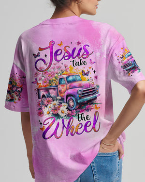 Jesus Take The Wheel Women's All Over Print Shirt - Tytm1904251