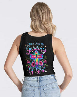 I Have Seen The Goodness Of God Dragonfly Women's All Over Print Shirt - Tytm1907241