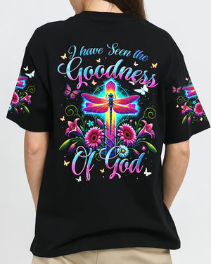I Have Seen The Goodness Of God Dragonfly Women's All Over Print Shirt - Tytm1907241