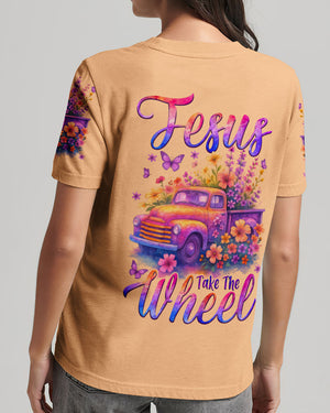 Jesus Take The Wheel Women's All Over Print Shirt - Tytm2005251