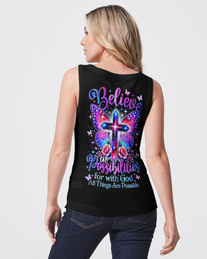 With God All Things Are Possible Women's All Over Print Shirt - Tytm2102252