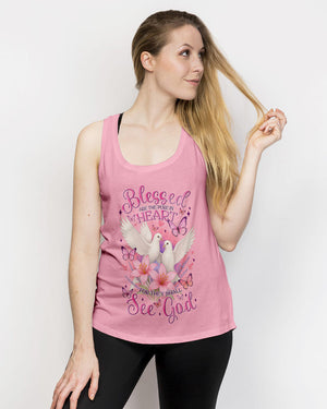 Blessed Are The Pure In Heart Women's All Over Print Shirt - Tytm2104251