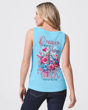 Prayer Is The Key To Heaven Women's All Over Print Shirt - Tytm2211231