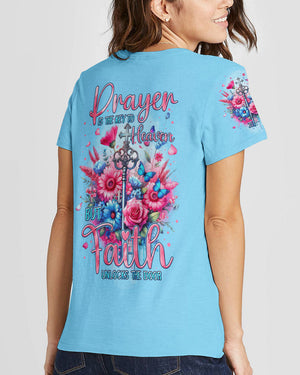 Prayer Is The Key To Heaven Women's All Over Print Shirt - Tytm2211231