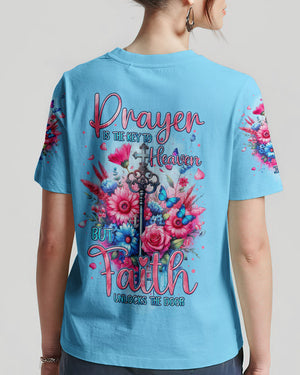 Prayer Is The Key To Heaven Women's All Over Print Shirt - Tytm2211231